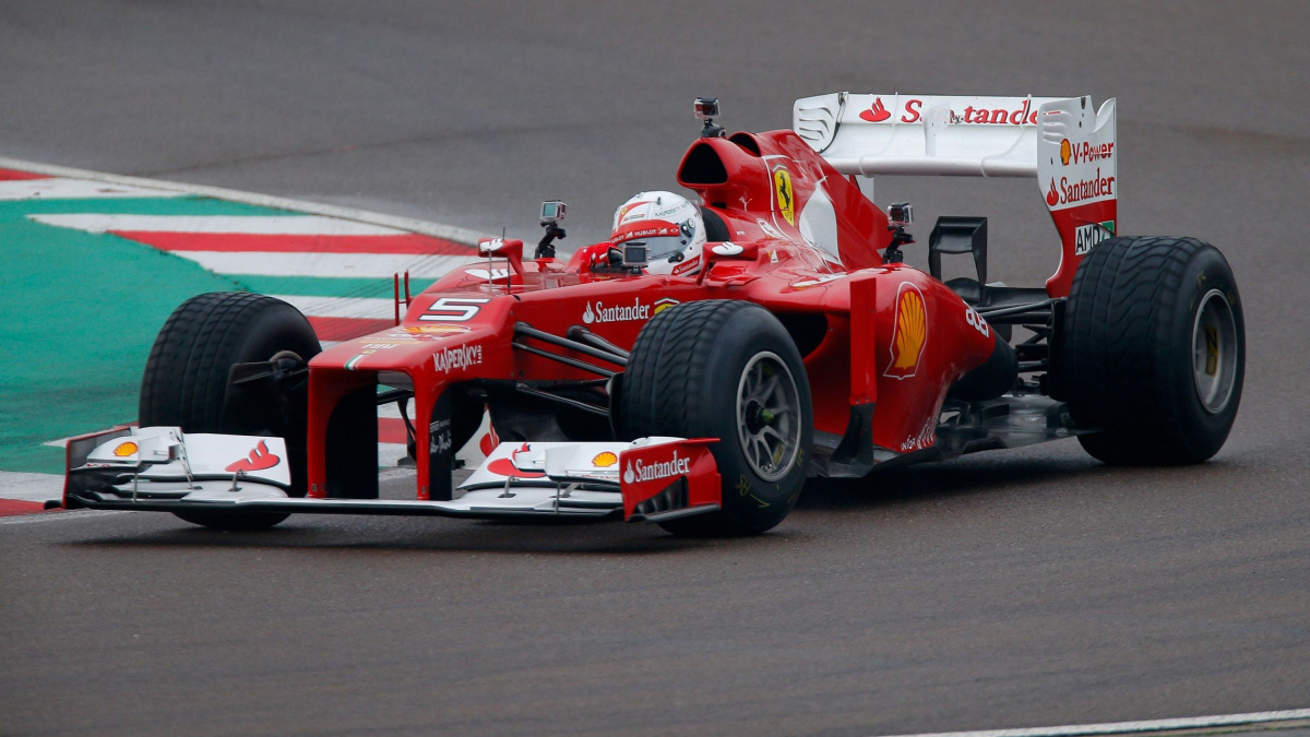 Vettel poprvé za volantem Ferrari: Splnil se mi sen