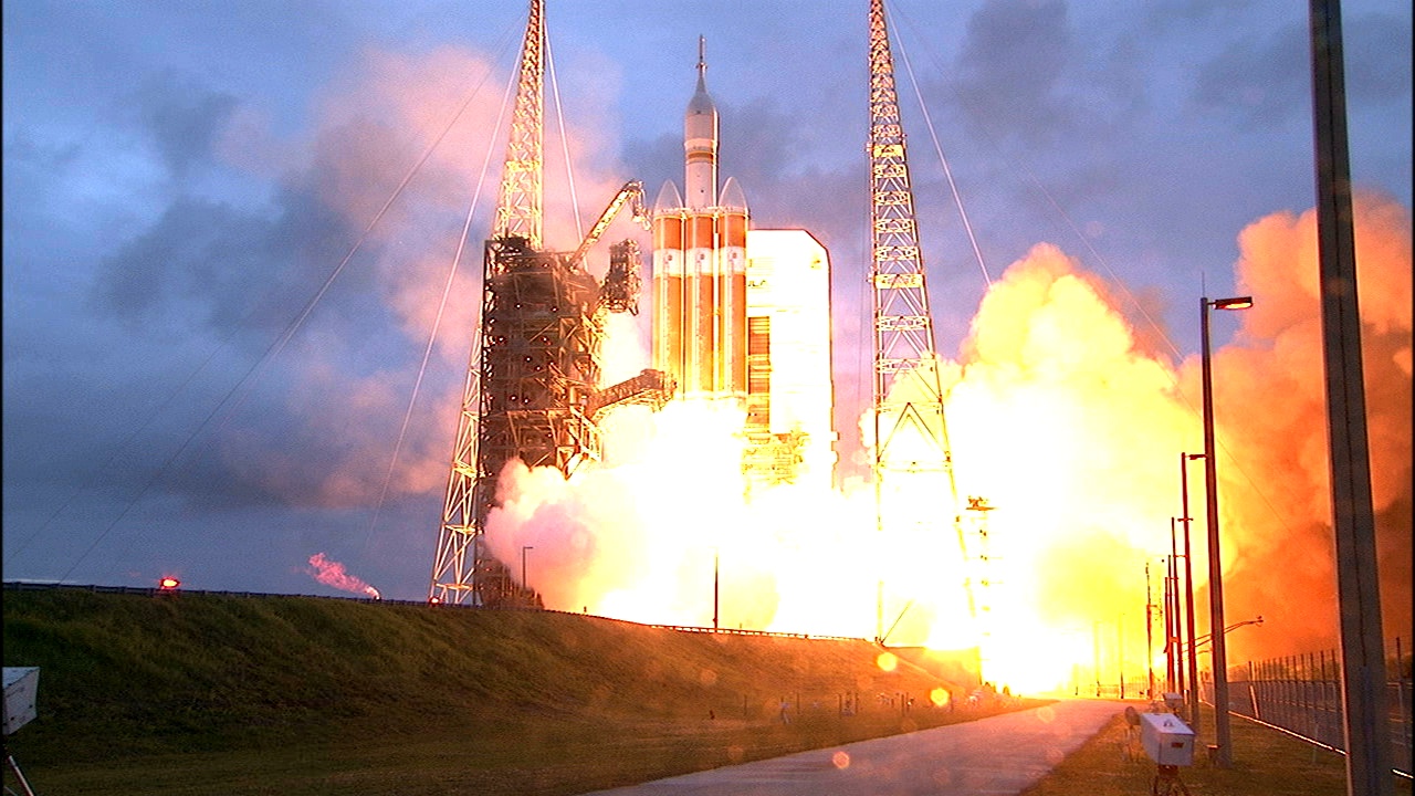 Loď Orion se vydala na zkoušku do vesmíru