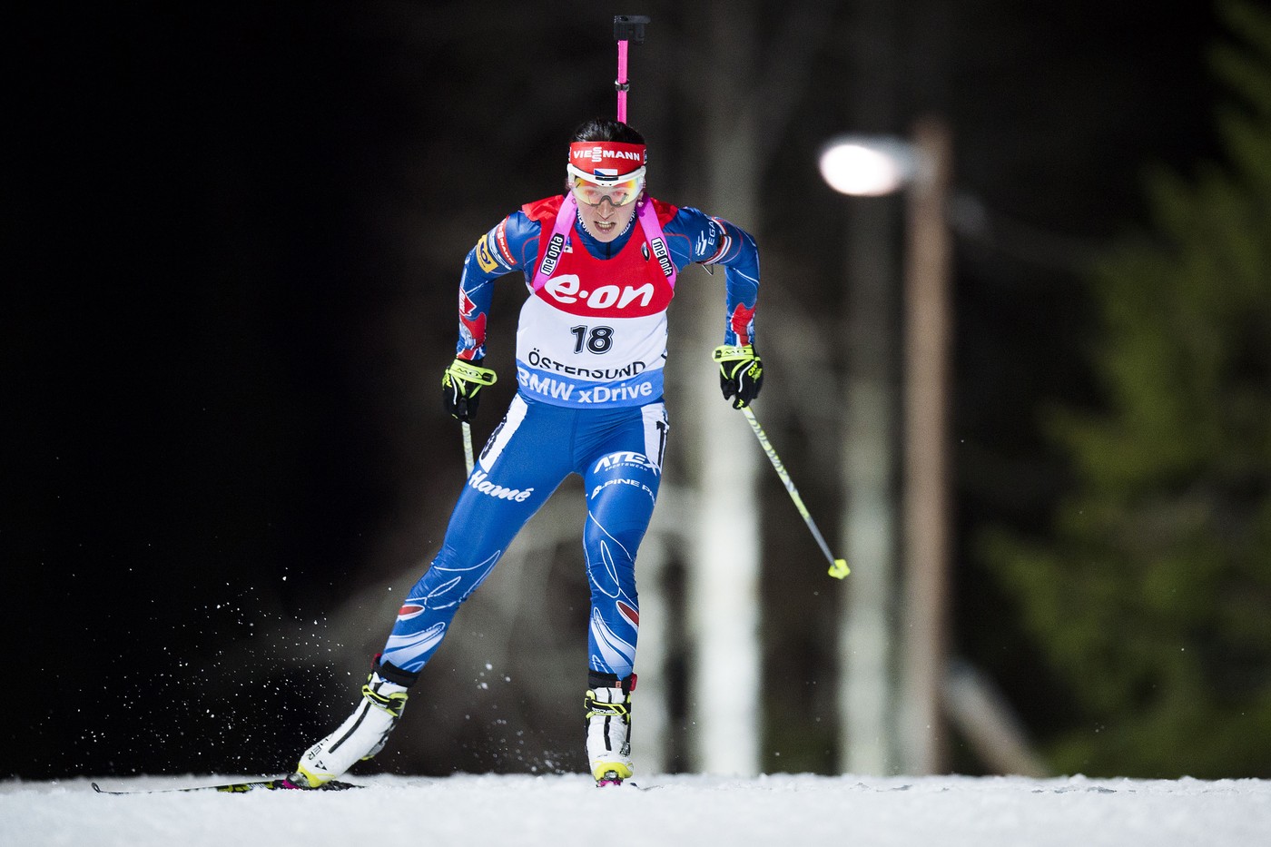 Bezchybná střelba dostala Vítkovou ve sprintu na druhé místo