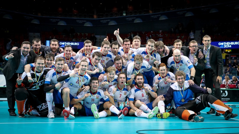 Kafka má jako jediný český florbalista kompletní sbírku medailí z MS