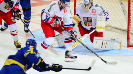 Češi třígólové vedení neudrželi, Švédům podlehli 4:6