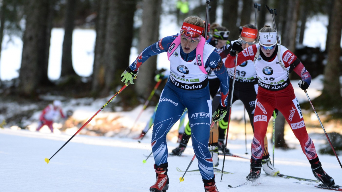 Soukalová útočila na 'bednu', Moravec dojel v hromadném startu 7.