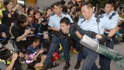 V Hongkongu se už zase demonstruje