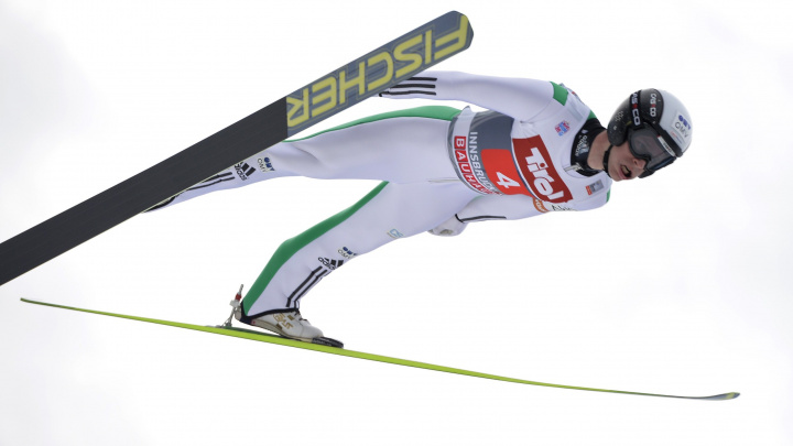 Koudelka zápasil v Innsbrucku s větrem. Skončil desátý