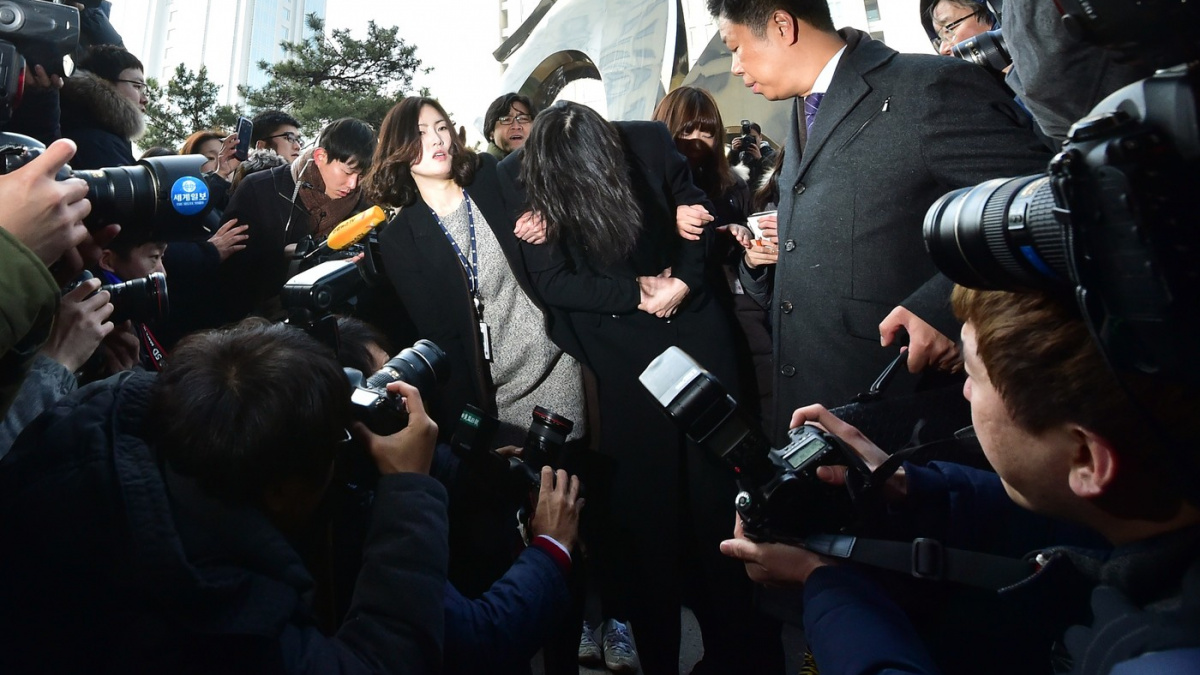 Dědička Korean Air jde před soud kvůli oříškové aféře