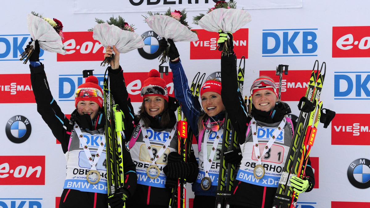 Fantazie! Biatlonistky si podmanily štafetu v Oberhofu