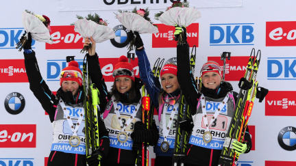 Fantazie! Biatlonistky si podmanily štafetu v Oberhofu