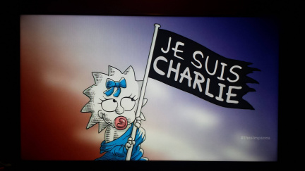 Simpsonovi v novém díle vzdali hold Charlie Hebdo