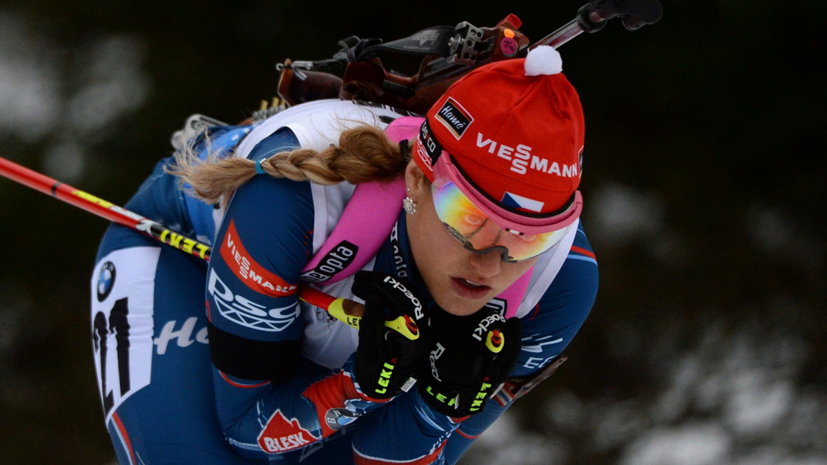 Zmatkařka Soukalová. Kvůli poutku málem prošvihla start