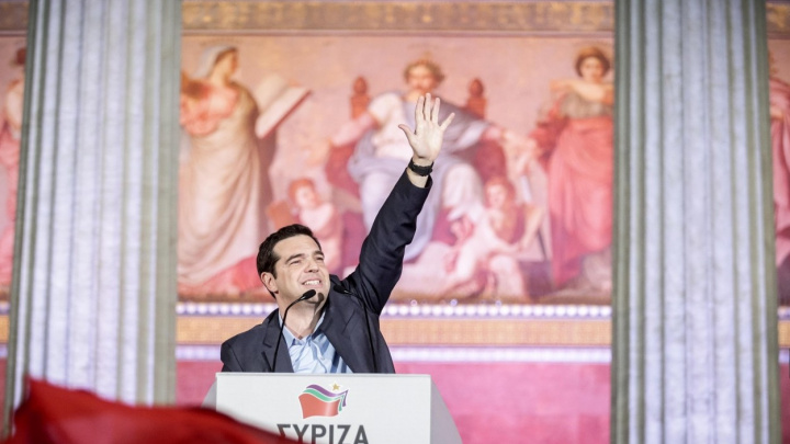 Řecká hvězda Alexis Tsipras chce být nadějí celého kontinentu