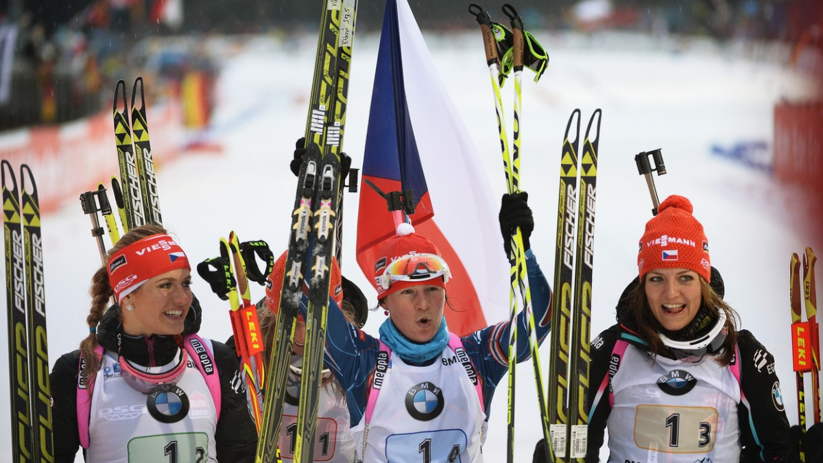 Chvíli smích a chvíli slzy, říká nadšený trenér českých biatlonistek