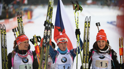 Chvíli smích a chvíli slzy, říká nadšený trenér českých biatlonistek
