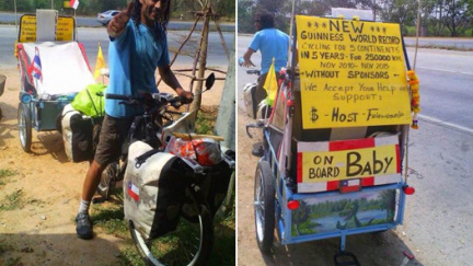 Cyklista z Chile, který chtěl objet svět, zemřel v Thajsku