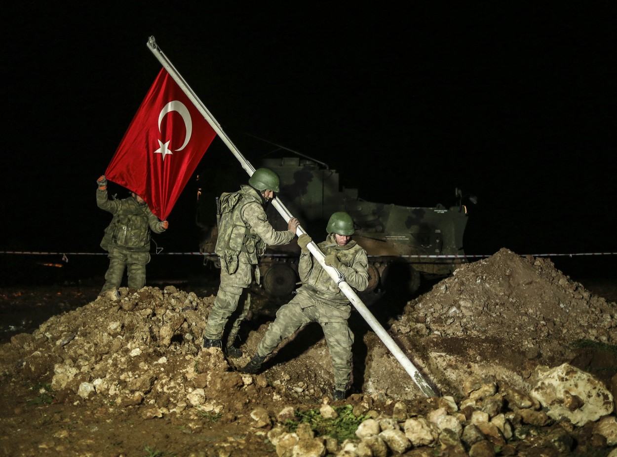 Když Turecko vpadlo do Sýrie