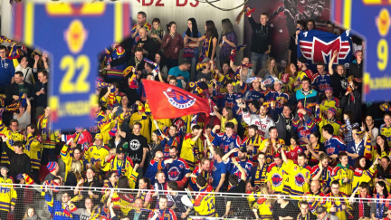 Hokejisté Chomutova a Českých Budějovic si zahrají baráž o extraligu