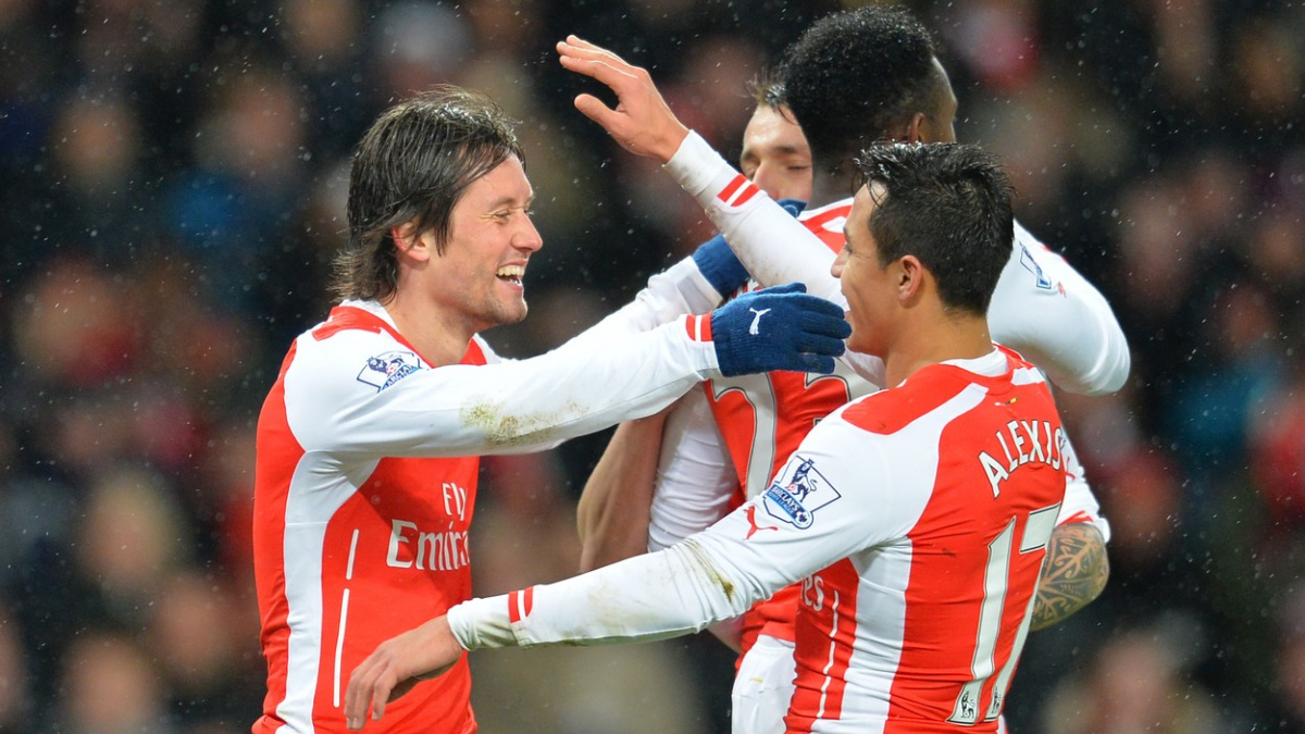 Rosický zůstane ještě příští sezonu v Arsenalu