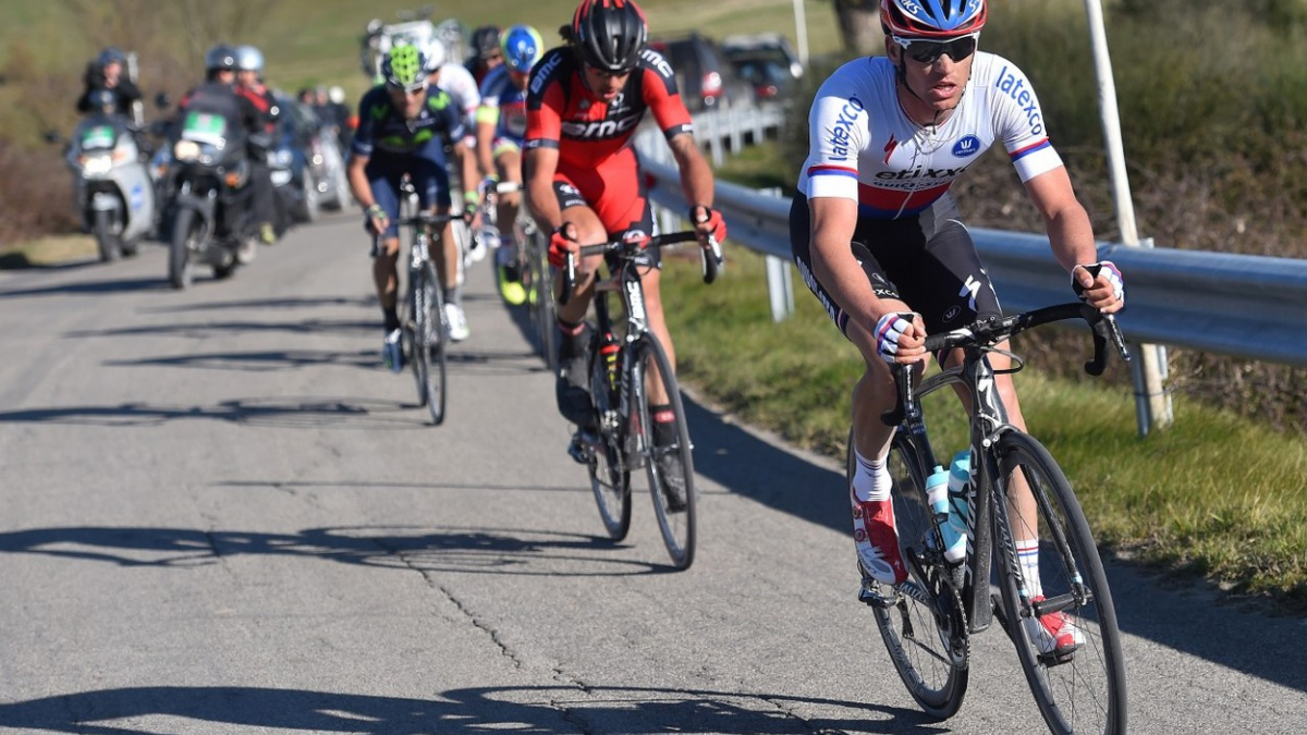 Zdeněk Štybar kousek od triumfu, po úniku dojel druhý