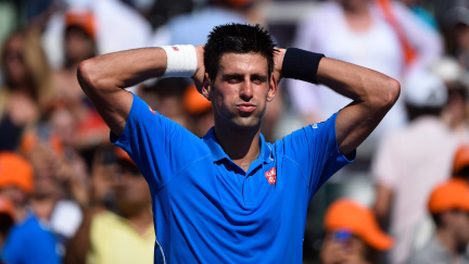 Djokovič neudržel nervy na uzdě a vyděsil sběrače míčků. Pak se mu omluvil