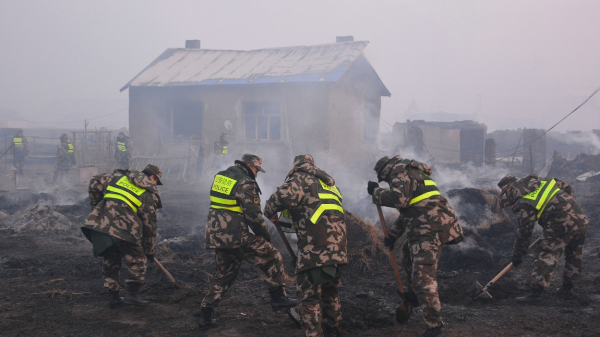 Sibiř je v plamenech, oheň se rozšířil i do Číny