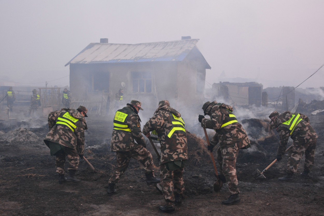 Sibiř je v plamenech, oheň se rozšířil i do Číny