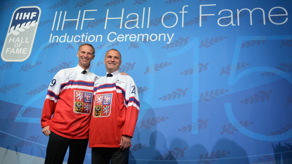Hokejová síň slávy se otevřela Haškovi a Reichelovi