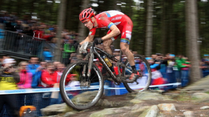 Biker Kulhavý si v Albstadtu dojel pro třetí místo