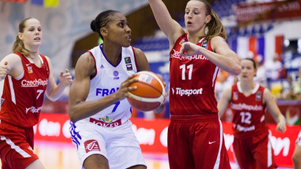 České basketbalistky trápily favoritky z Francie, nakonec prohrály o deset bodů