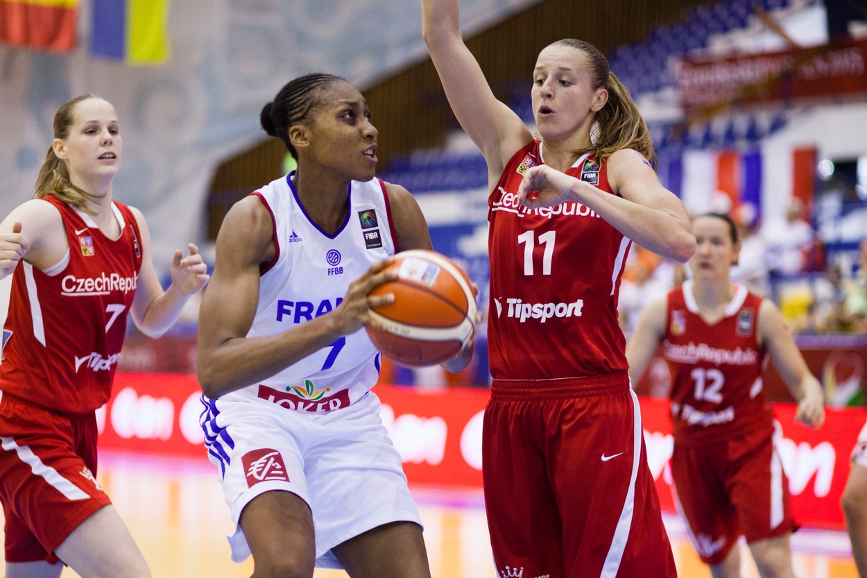 České basketbalistky trápily favoritky z Francie, nakonec prohrály o deset bodů