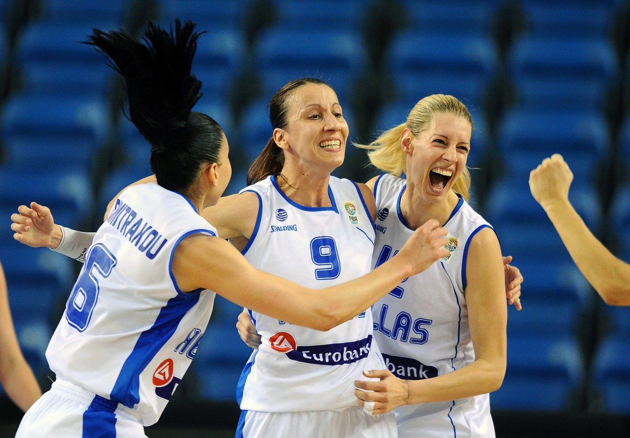 České basketbalistky nestačily na Řekyně a postup se jim vzdálil