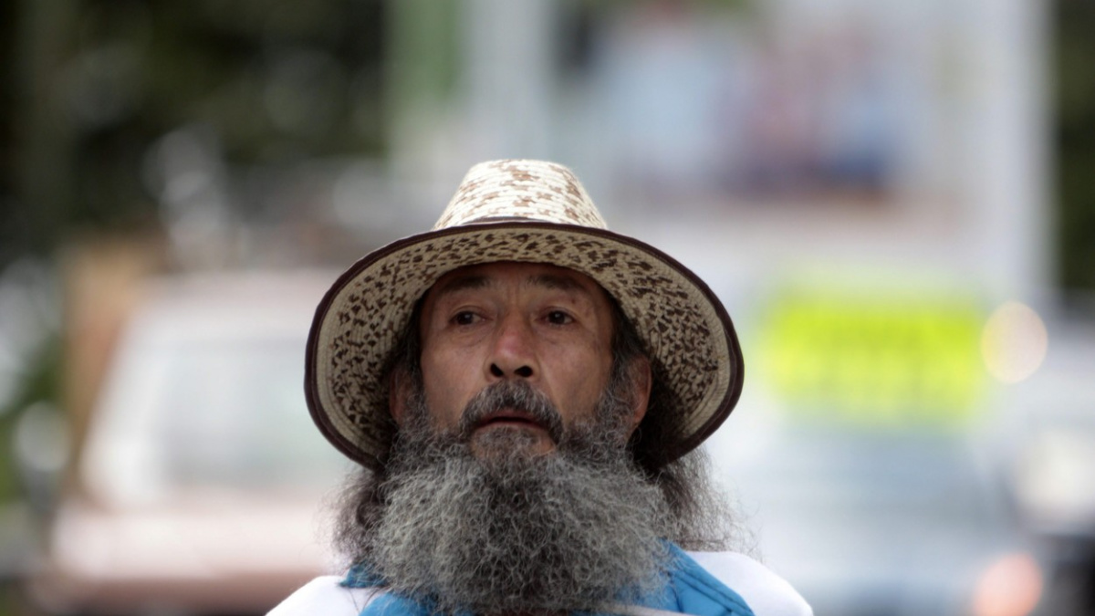 Guatemalský Don Quijote. Senior 200kilometrovým pochodem protestoval proti korupci