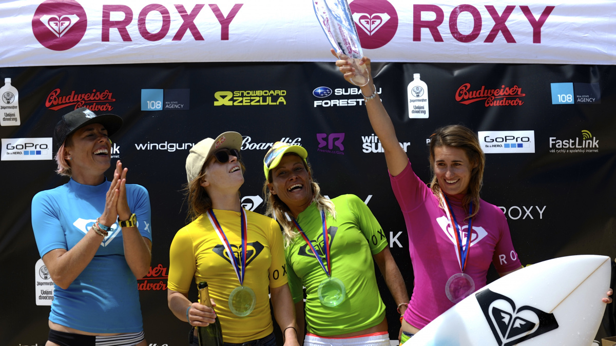 Pančochová prokázala všestrannost bronzem na MČR v surfingu