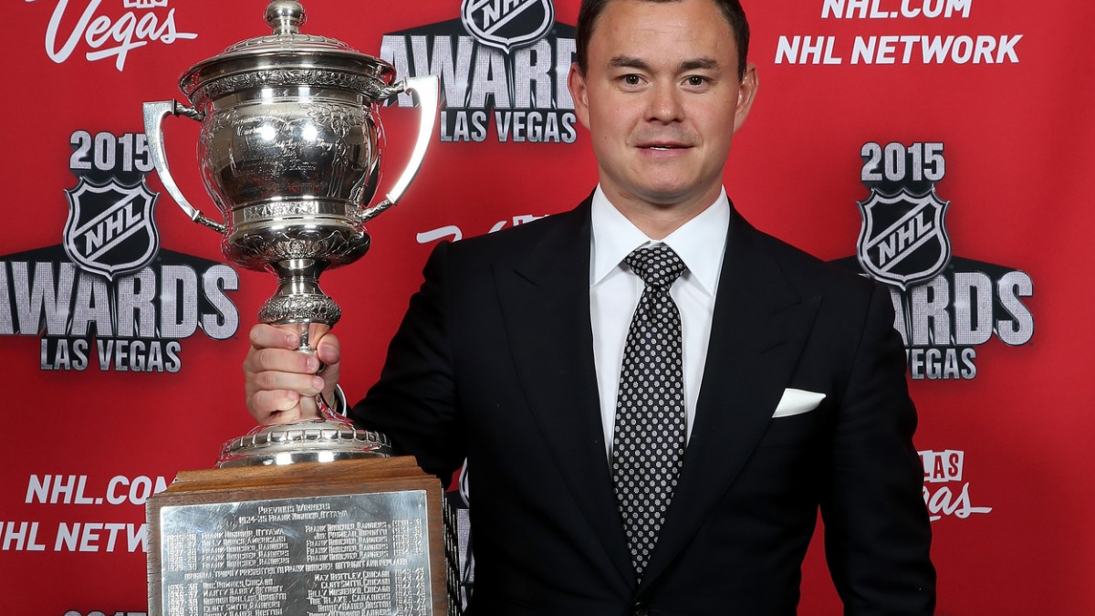 Hudlera ocenili za čistou hru cenou Lady Byng Trophy