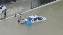 Blesková povodeň v Soči a okolí