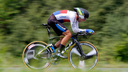 Aktualizováno: Bárta porazil Sagana i Königa a počtvrté za sebou vyhrál časovku