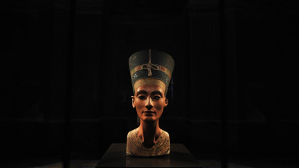 Kopie sochy královny Nefertiti děsí Egypťany