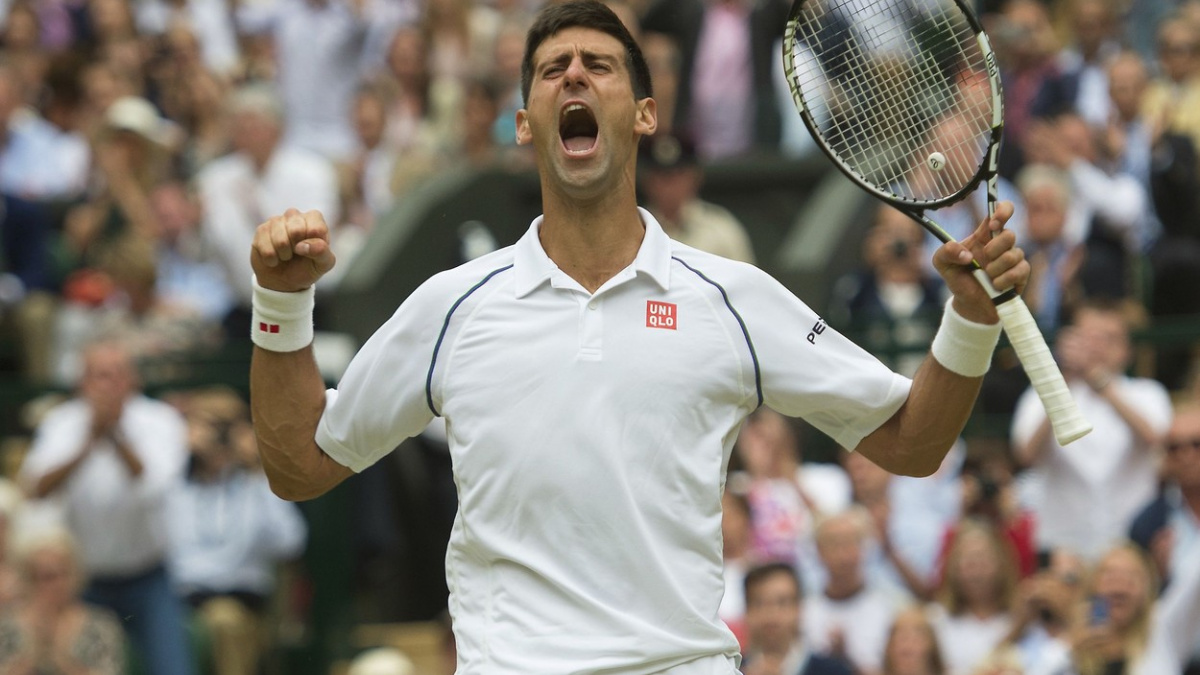 Djokovič porazil Federera a devátým Grandslamem se vyrovnal Beckerovi
