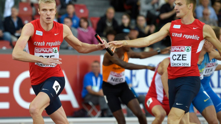 Česká štafeta sprinterů vybojovala stříbro na ME do 23 let
