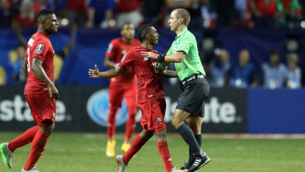 Byli jsme okradeni, zlobí se Panama. Hráči se sápali na rozhodčího