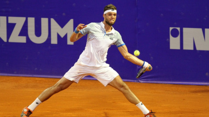 Prohra se vztyčenou hlavou. Veselý potrápil Nadala