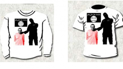 Španěl prodával trika s výjevem islamistické popravy