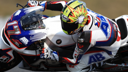 Hanika byl v kvalifikaci na Velkou cenu Brna sedmý, Abraham poslední