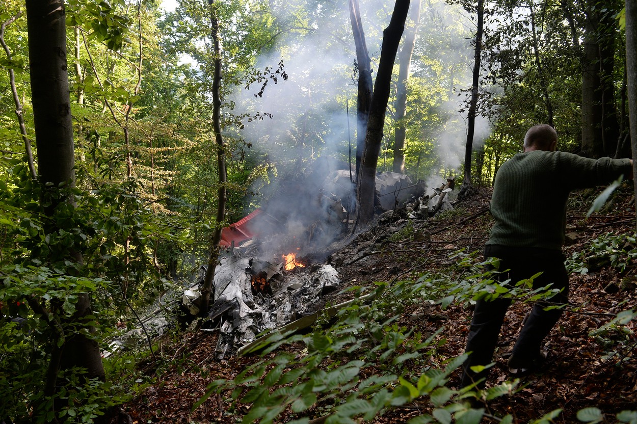 Na Slovensku se srazila dvě letadla s parašutisty, sedm mrtvých
