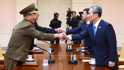 Aktualizováno: Jižní Korea a KLDR se dohodly na míru. Kim se omluví, Soul vypne tlampače