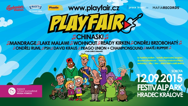 Benefiční festival Play Fair v Hradci Králové se již nezadržitelně blíží!