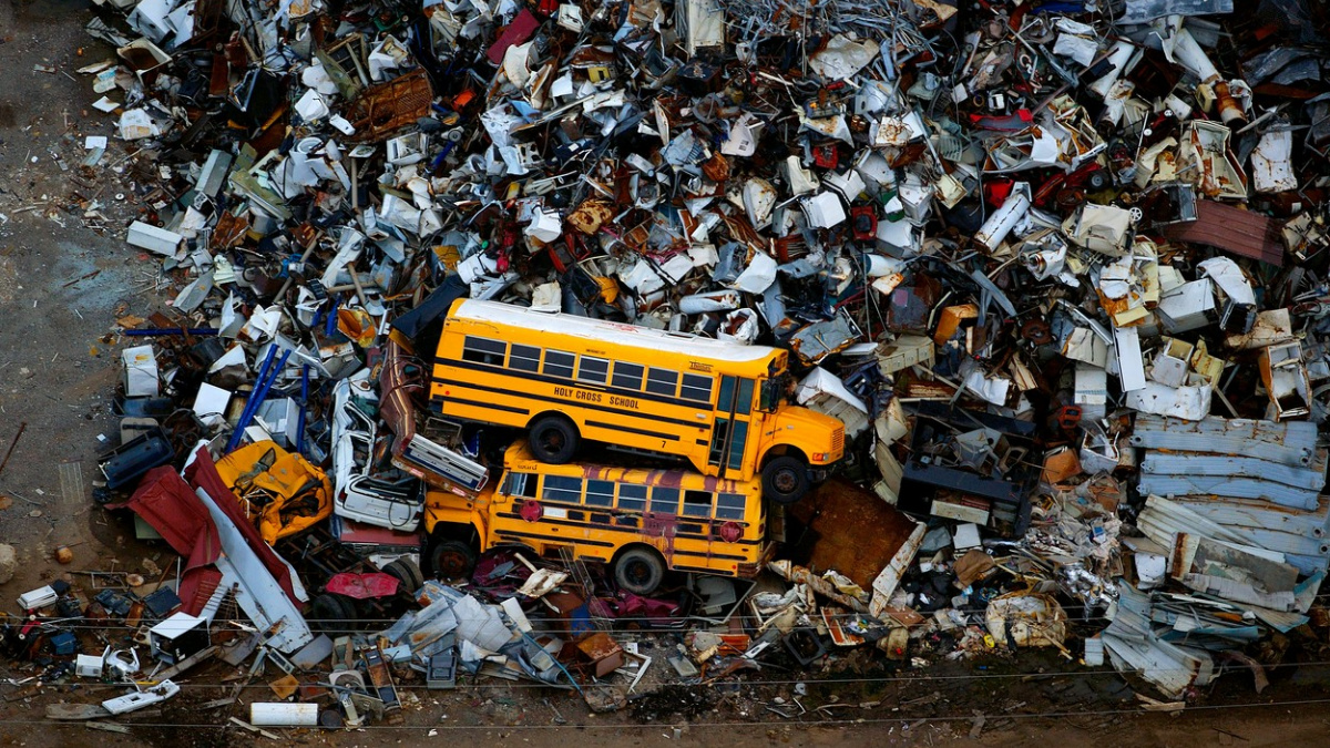 FOTOGALERIE: Hurikán Katrina před 10 lety téměř srovnal New Orleans se zemí