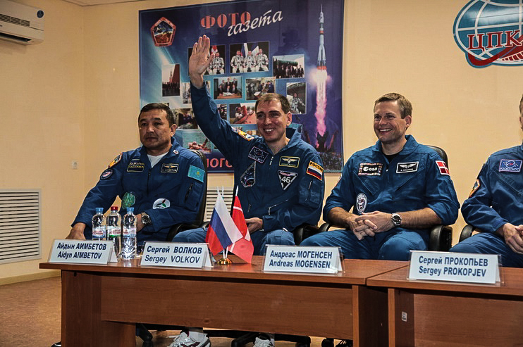 Ruská loď veze na ISS vůbec prvního dánského astronauta