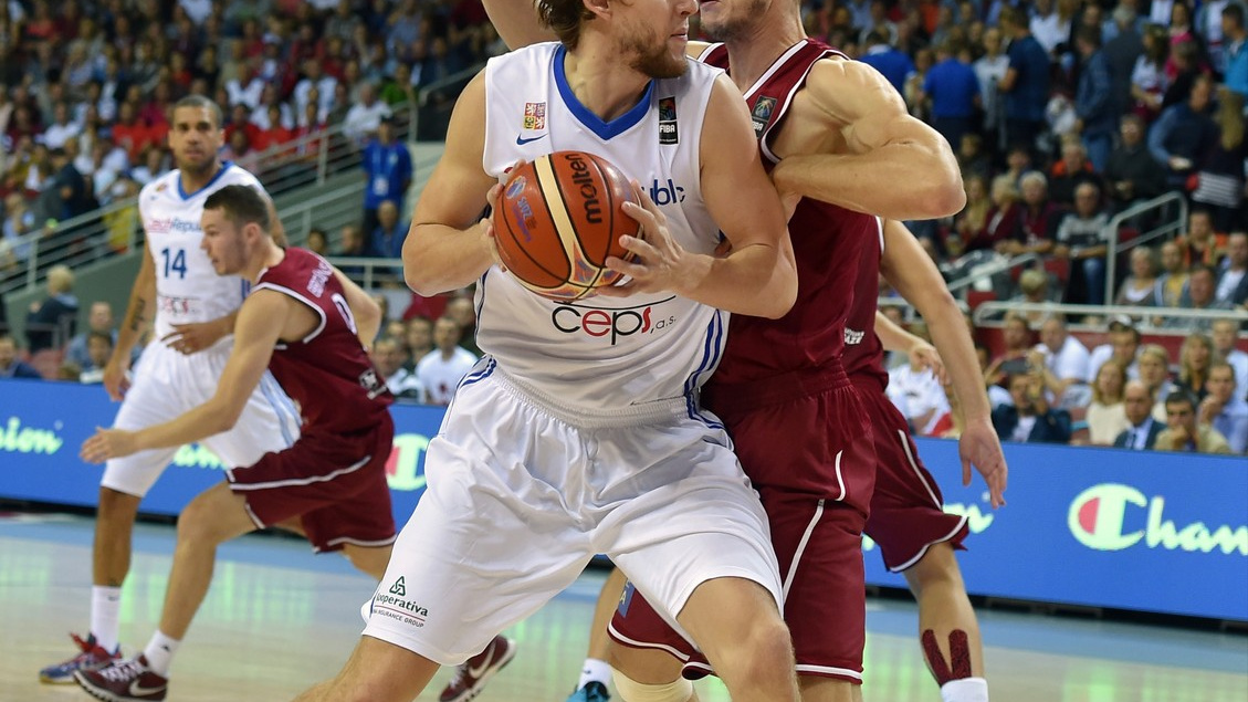První nezdar. Čeští basketbalisté podlehli domácímu Lotyšsku 65:72