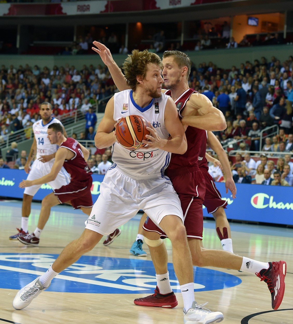 První nezdar. Čeští basketbalisté podlehli domácímu Lotyšsku 65:72