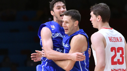 Aktualizováno: Basketbalová fantazie! Česká republika deklasovala Chorvatsko a je ve čtvrtfinále ME