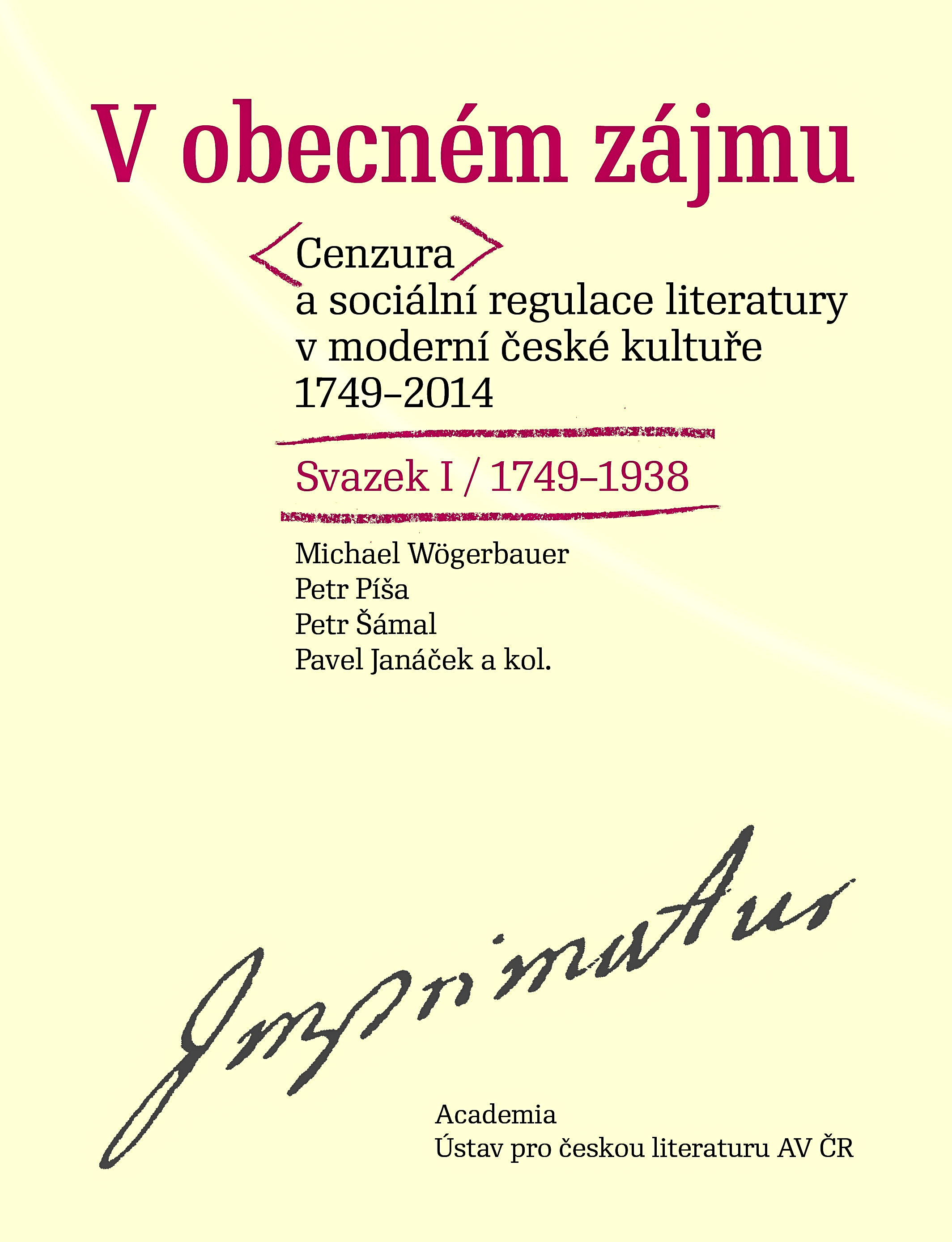 Cenzuru od dob pátera Koniáše po rappera Řezníka mapuje unikátní monografie